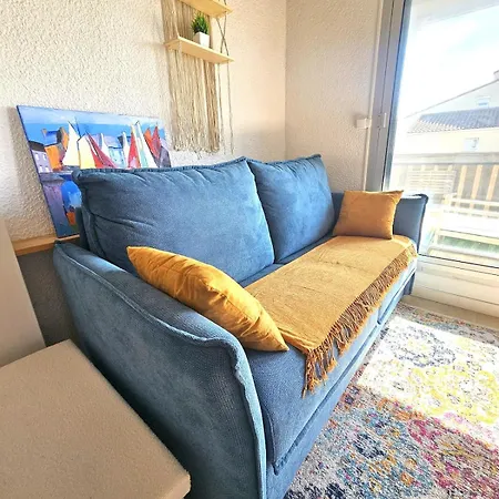 Front De Avec Balcon Vue Ocean ! Appartement Capbreton