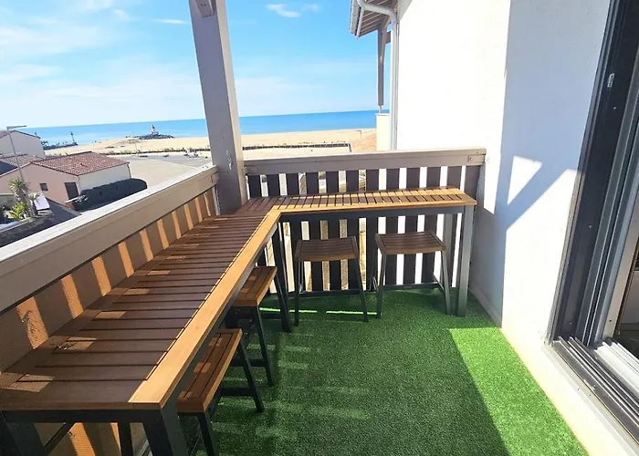 Front De Avec Balcon Vue Ocean ! * Capbreton