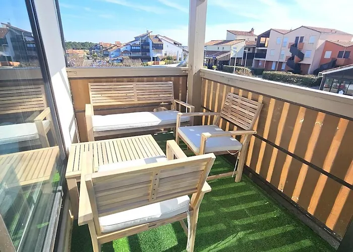 Front De Avec Balcon Vue Ocean ! Capbreton